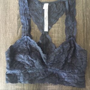 Free People Bralette Navy